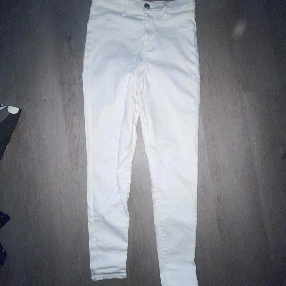 American Eagle Outfitters White Skinny Jeans